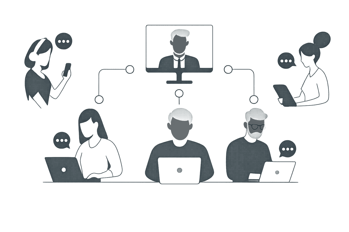 Global Team Illustration